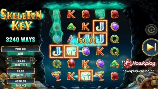 Slot Game Review ng : Skeleton Key 2 Hawkplay-Slot1