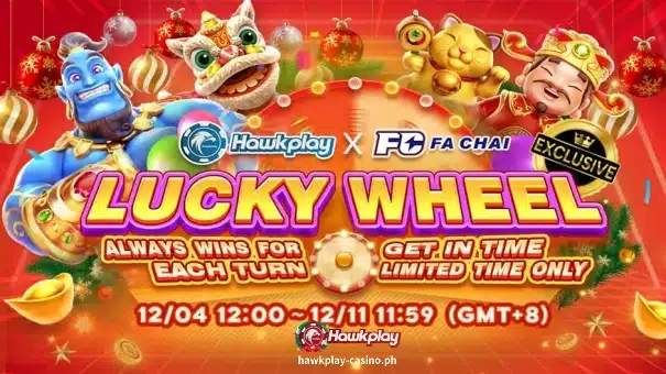 Hawkplay X FaChai Christmas Lucky Wheel Event 1 Hawkplay X FaChai Christmas Lucky Wheel Event
