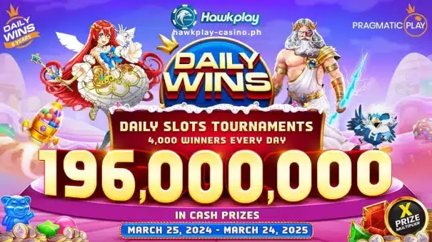 PROMOTIONS 14 Hawkplay – PP DAILY SLOTS TOURNAMENTS