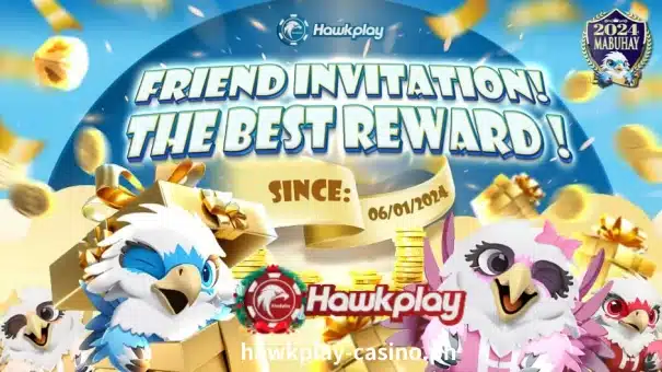 PROMOTIONS 5 Hawkplay friend invitation! The best reward!